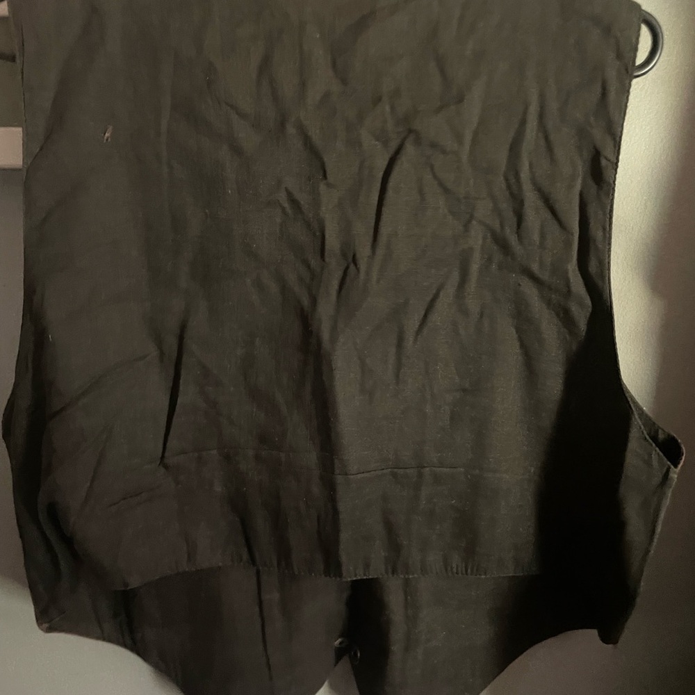 Brown Suede Vest - Picture 3 of 4
